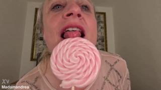 Double penetration by lollipop's sweet candy crush