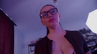 Madam sultrily anally penetrating gentlemen, culminating in orgasmic ejaculation