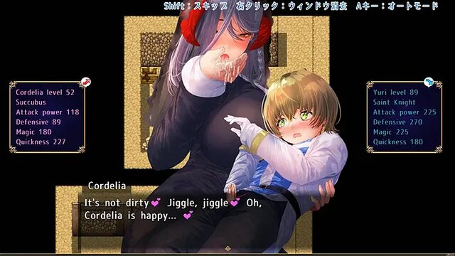 Naughty Nun swallows cum after a deepthroat blowjob