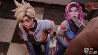 Trainer's Dva Triggers Tracer's Thirst