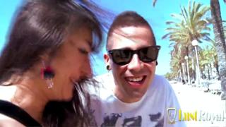 Raucous French chick craves outdoor rectal romp on a public terrain