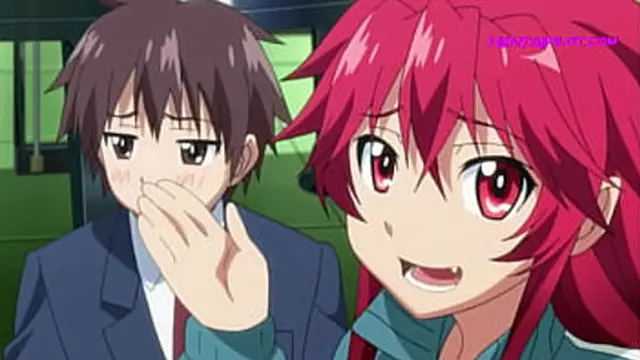 Redhead teen with flawless body takes it in a wild trio session - Hentai