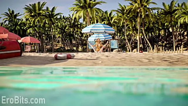 Sunshine Futa  Hot Sex on the Beach