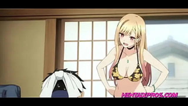 BlondeTeen Flirts with Gamer Boy during Dress-Up Play ¦ Raw Hentai