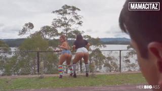FREE FULL VIDEO - Latina Beauties Andrea Flores & Jesica Dulce Savor Hot Hardcore With Big Ass🍑