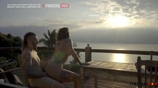 Two Cumshots, Hot Public Squirt-fest: Steamy Latina Slurps and Squirts, You're Invited!