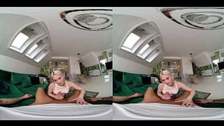 Juicy Teen Squirts Cum Like a Spigot Amidst Table Setting Ruin