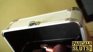 Torturous teen toyed by a thug until she's cumming hard and messy