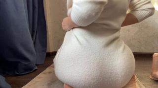 Naughty😈 Christmas Treat, Hot Anal👌 Action with Dildo, Yule Log Frenzy!
