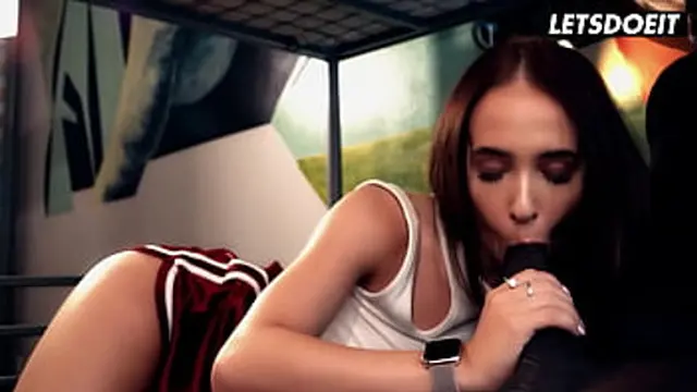 Lucky Teen Tries to Fuck BBC Roommate During Vacation - Horny🥵 Hostel