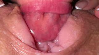Steamy Pajama Session: Cum-Laced Pussy🌮️ Lick & Close-Up Creamy Pleasure