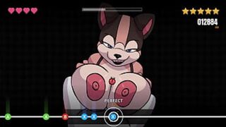 Hard pounding action in story mode 4