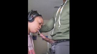 Time to bust out some throat-fucking