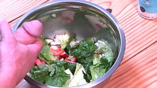 My StepMom's Veggie Surprise Led to A Cum-Infused Salad Pleasure