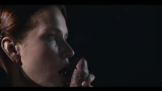 Redhead Cigarette Fetish - Clemence Audiard Blowjob Reverse Cowgirl Smoke Cumshot