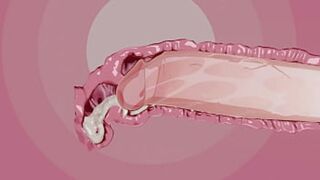 Smutty SQUIRT orgasm💦 post PRAWN stuffing - 3D XXX