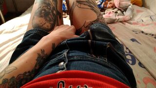 Caught in Deep Thrust: Intense POV climax🚀 with Loud Moans