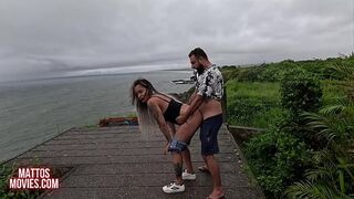 Matty & Annie Beach Banged: Wet Ass🍑, Hard Fuck, Cum Surprise