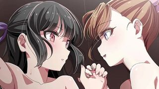 Smutty GF's Wet Squirting Session in Locker Room - Explicit Hentai Treat