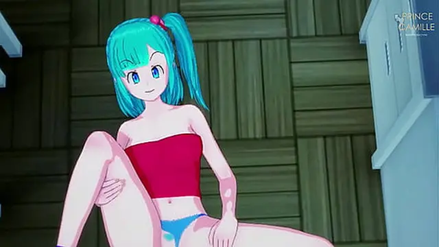 Bulma explores desires in the lab - Dragon Ball