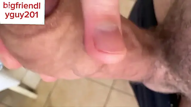 Daddy's Uncut Cock🌭 Gets Him Huge Cumshot While He Dirty Talks and Masturbrates