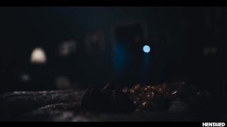 Home Intruders Get Caught - Cute 18 year Old Shelena Deep Fucked by Monster Hentai Cock
