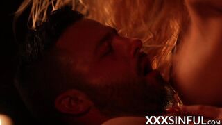 Hot oil soaked milf rides hard with deep penetration and oral😜 pleasure