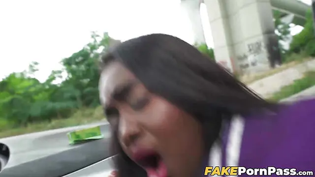 Hot ebony Blair Saenz is ready to to get fucked hard in exchange for cash