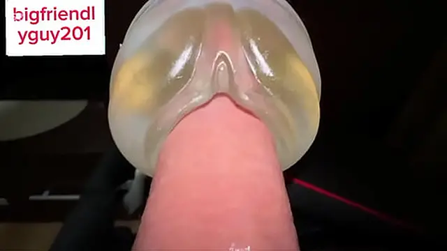 Guy Moaning while Fucking Fleshlight until Creampie with Dirty Talk and Intense Orgasm Straight