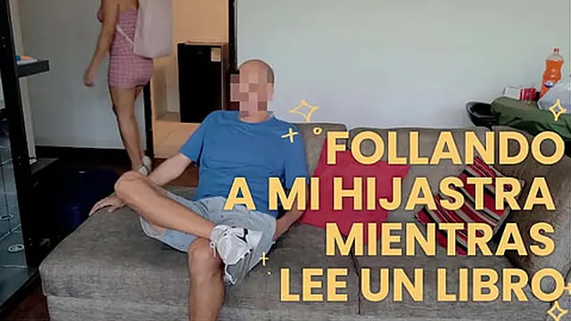 I fucked my virgin girlfriend while she was reading a book