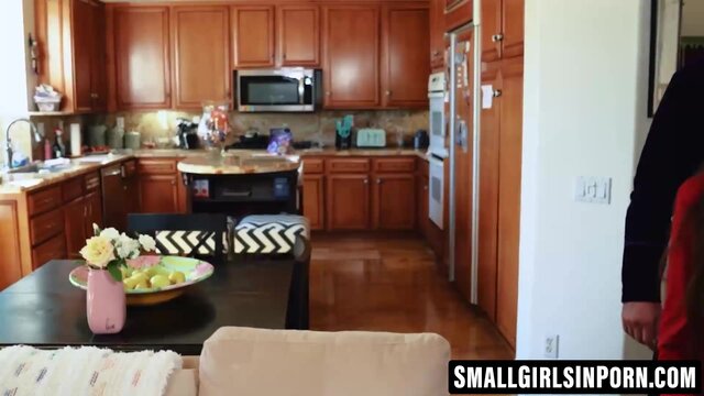 My throbbing wand spells pleasure in Sia Wood's vag