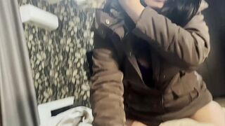 I received a jacket from my impotent husband and decided to try it on with his friend- preview
