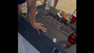 Hot sex outside at wild porn gathering