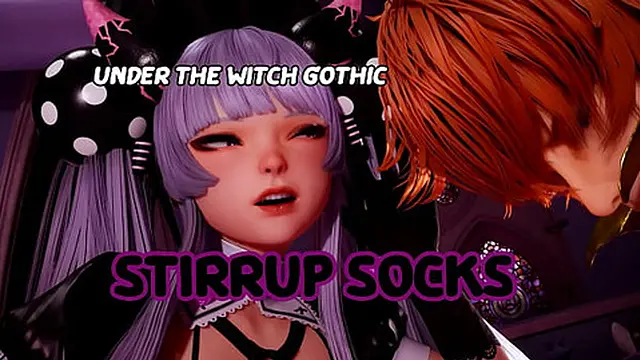 Under The Witch Gothic - Stirrup Socks