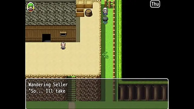 Mulher de cabelo verde leva a culpa por roubar um item e um presidiário goza no rosto dela - Yuuka - Scattered Fragments Of The Yokai - Parte 3 - [Good Ending]