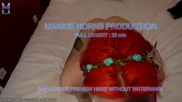 Maxime Horns CUCKOLD FANTASY: I WATCH 2 BLACK MEN (MadBross) DESTROY MY GIRL (Noochka) BEFORE JOINING