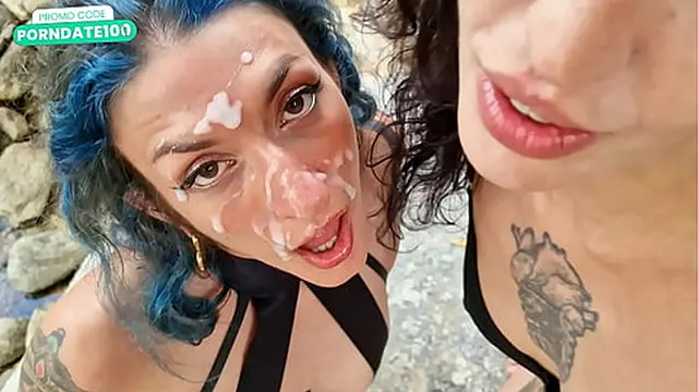 Lesbian Squirt at 3 50 and then I fucked her to squirting orgasm at 10 40-12 15  Epic Outdoor Huge Facial at 13 15 SEX-DATER