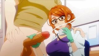 Doctor MILF pleases my cock🍆 during a checkup - Hentai