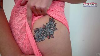 Big Titted Brunette Parker Finger Fucks Her Pussy While Sucking A Big Cock!
