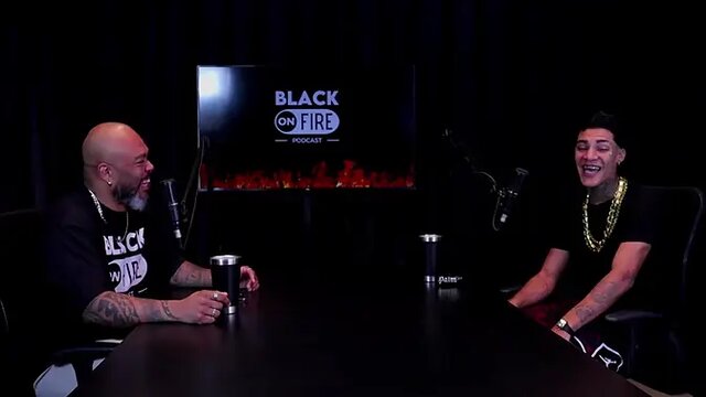 Black-haired swinger gets interviewed, talks about fake cumshots and acting