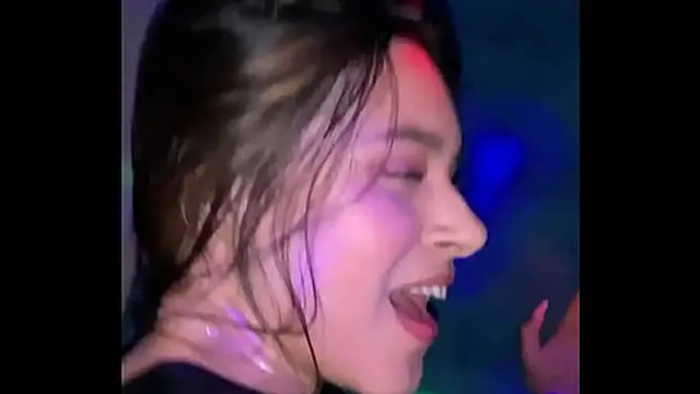 Hot Latina fucks hard on the nightclub