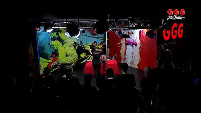 GGG - BACKSTAGE AT GGG SPERM STUDIO WITH TWO GERMAN BEAUTIES EAGER FOR CUM