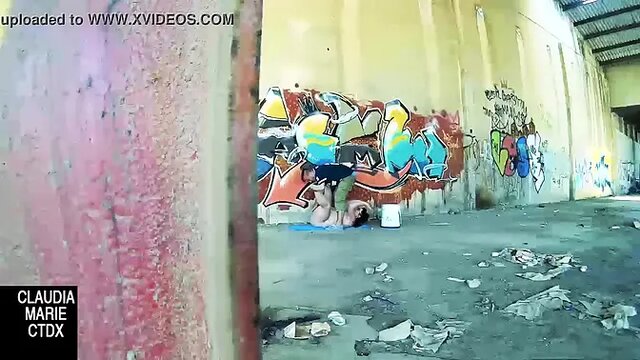 Public Cumshot Fiesta with Big-Titted Babe