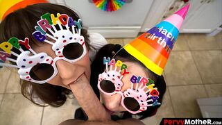 PervyMother - Mom Recruits her Stepsister to Celebrate the Boy's Birthday —  Melody Mynx —  Tifa Quinn —  Conor Coxxx