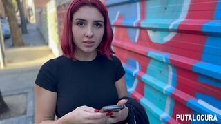 PutaLocura - Torbe convinces busty redhead model Judiyu in Caught