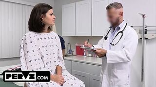 Naughty Teen Dharma Jones Rides the Doctor's Big —  Fat Dick to Cure Her Back Ache - Pervz