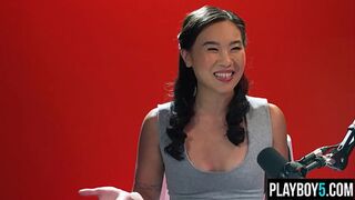 Korean teen Kimmy Kimm hairy pussy masturbation to full orgasm