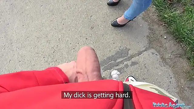 Public Agent Brazilian brunette rides cock on the backseat