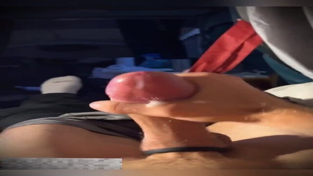 Handsome solo guy with enormous rod shows off his massive meat rod