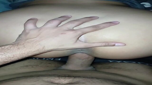 Latino stepbrother gives it to curvy stepsister playing video game